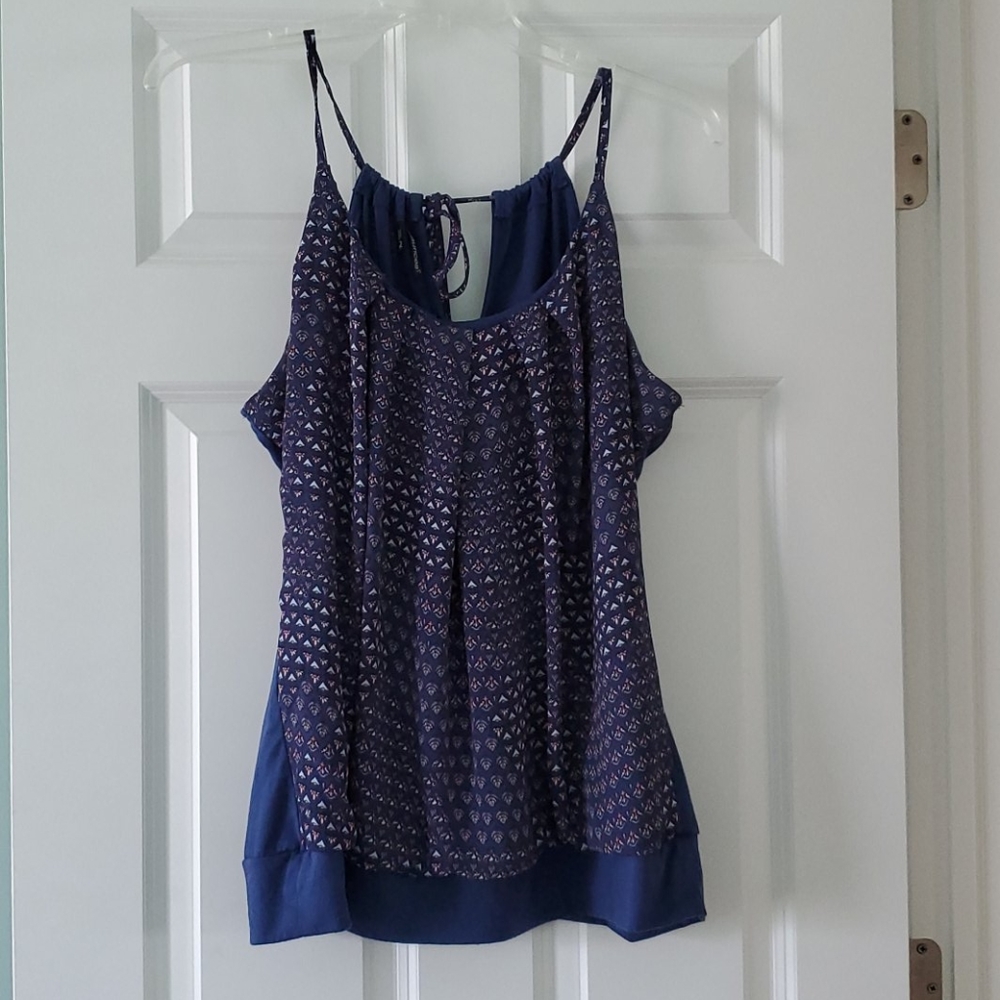 Medallion print tank top